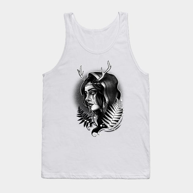 Slavic Goddess Tank Top by AStu